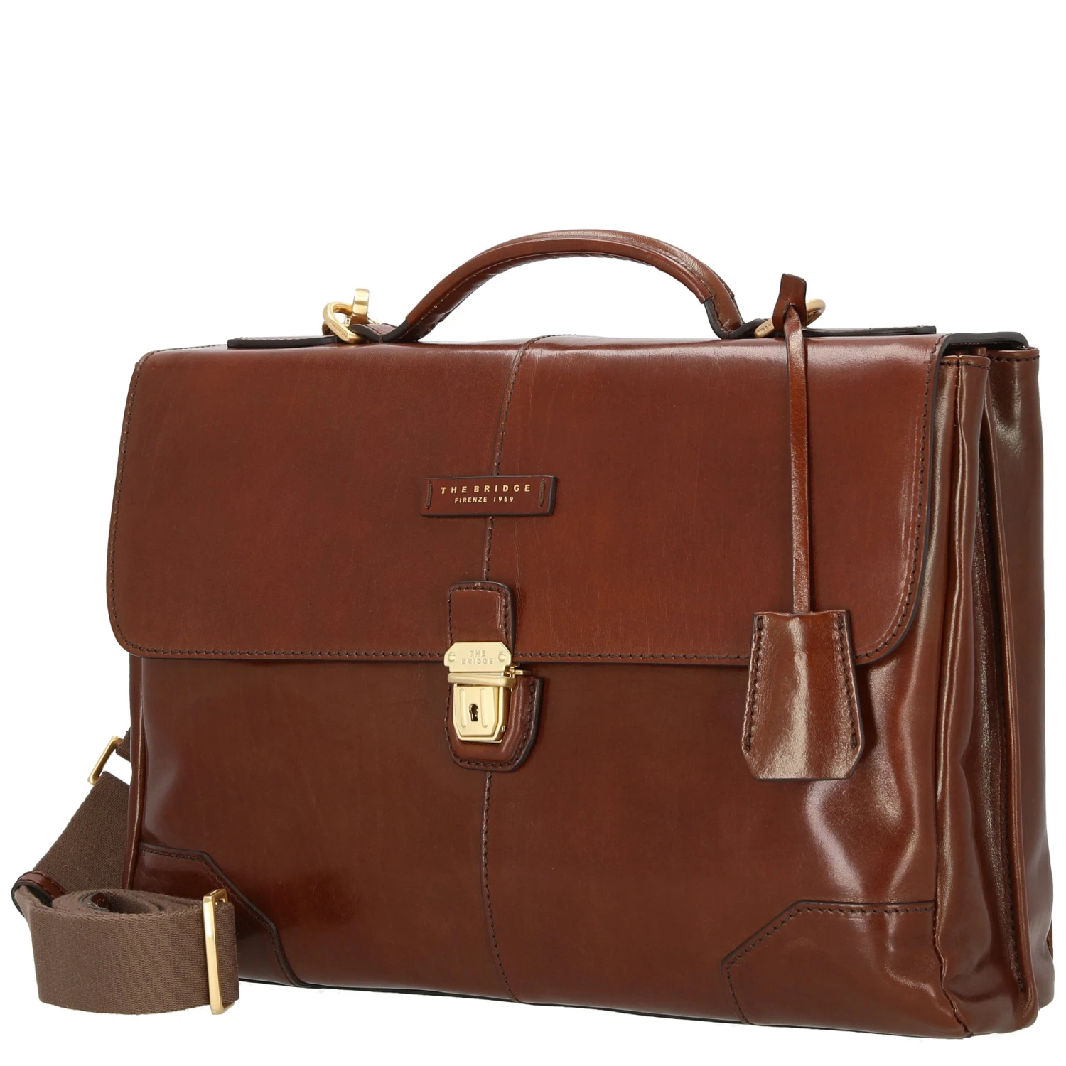 The Bridge Vespucci - Aktentasche 40 Cm 4 The Bridge Vespucci - Aktentasche 40 Cm – Bild 2