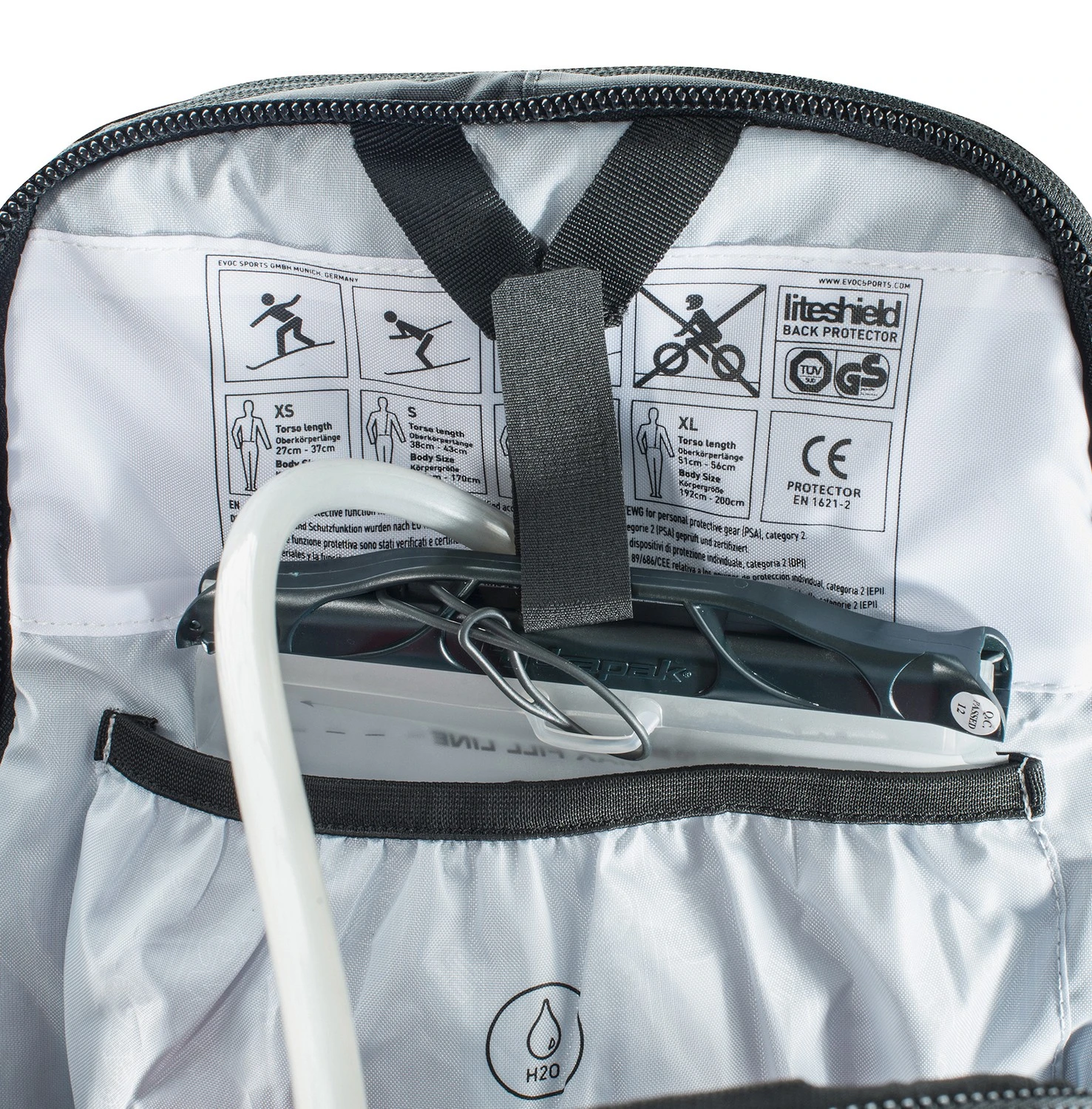 Evoc FR Trail Blackline 20L - Fahrradrucksack 56 Cm 9 Evoc FR Trail Blackline 20L - Fahrradrucksack 56 Cm – Bild 7