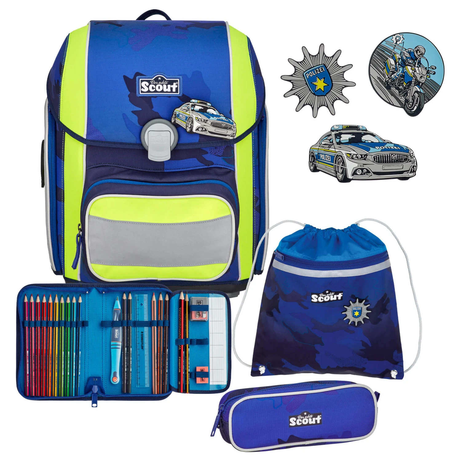 Scout Genius DIN - Schulranzen Set 4 Tlg. Mit Turnbeutel 3 Scout Genius DIN - Schulranzen Set 4 Tlg. Mit Turnbeutel